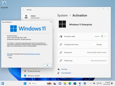 Windows 11 Enterprise 22H2 Build 22621.2428 (No TPM Required) With Office 2021 Pro Plus Multilingual Preactivated October 2023