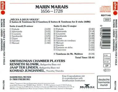 Smithsonian Chamber Players - Marin Marais: Pièces à deux violes 1686 (1990)