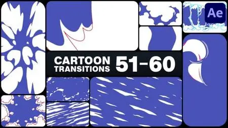 Cartoon Transitions for After Effects 50939202