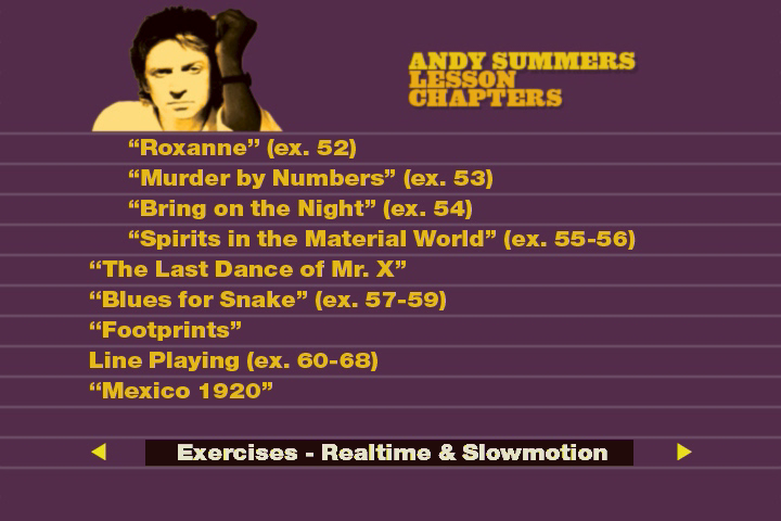 Hot Licks - Andy Summer's Guitar