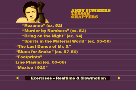 Hot Licks - Andy Summer's Guitar