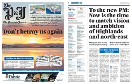 The Press and Journal Moray – September 05, 2022
