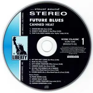 Canned Heat - Future Blues (1970) {Iconoclassic Records ICON1046 rel 2016}