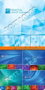 Swirly abstract vector backgrounds