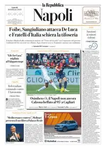 la Repubblica Napoli - 26 Febbraio 2024