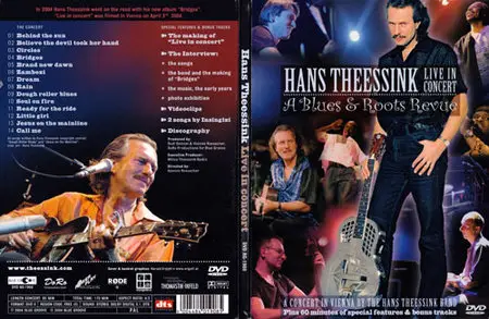 Hans Theessink - Live In Concert DVD (2004/2008)