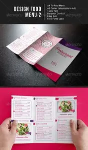 GraphicRiver Design Food Menu 2