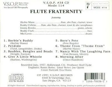 Herbie Mann & Buddy Collette - Flute Fraternity (1957) {V.S.O.P.}