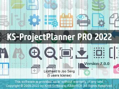 KS-ProjectPlanner Pro 2022 v7.0 Multilingual Portable