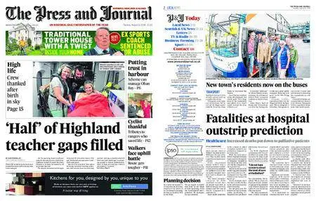 The Press and Journal Highlands and Islands – August 21, 2018