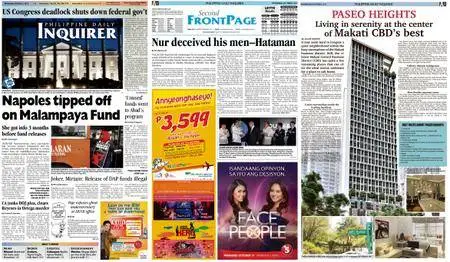 Philippine Daily Inquirer – October 02, 2013