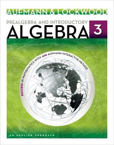 Prealgebra and Introductory Algebra: An Applied Approach, 3rd edition