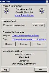 DeskSoft EarthTime 4.3.8
