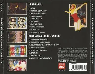Landscape - Landscape & Manhattan Boogie-Woogie (1979, 1982) {Cherry Red Reissue CR POP 36 rel 2009}