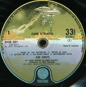 Dire Straits ‎– Dire Straits {Original UK} Vinyl Rip