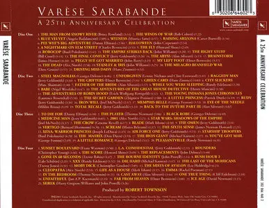 VA - Varese Sarabande: A 25th Anniversary Celebration (2003) 4CD Box Set