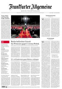 Frankfurter Allgemeine Zeitung - 29 August 2020