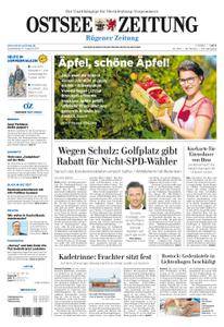 Ostsee Zeitung Rügen - 31. August 2017