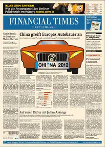 Financial Times Deutschland vom 20.09.2011