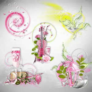 Scrap Kit: Romantic Illusion