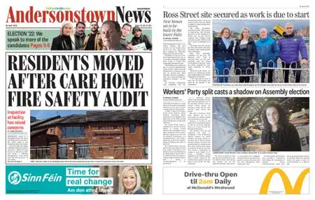 Andersonstown News – April 30, 2022