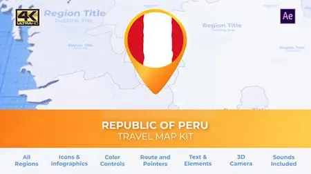 Peru Map - Republic of Peru Travel Map 33930641