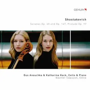 Duo Anouchka & Katharina Hack - Shostakovich - Sonatas, Op. 40 & Op. 147 (2020) [Official Digital Download 24/96]