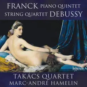 Takács Quartet & Marc-André Hamelin - Franck: Piano Quintet; Debussy: String Quartet (2016) [TR24][OF]