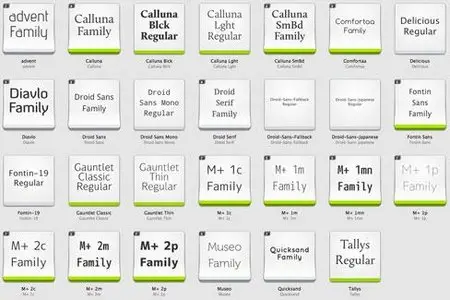 Wonderful Fonts for Design and Typography