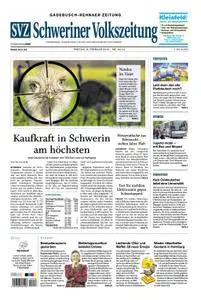 Schweriner Volkszeitung Gadebusch-Rehnaer Zeitung - 08. Februar 2019