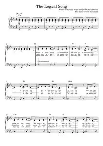 The Logical Song - Supertramp (Piano Vocal)