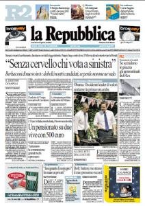 La Repubblica del 26 Maggio 2011