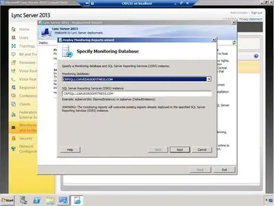 Lync Server 2013 Administration