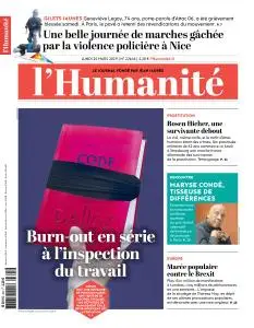 L'Humanite du Lundi 25 Mars 2019