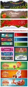 Vectors - Creative Christmas Banners 4