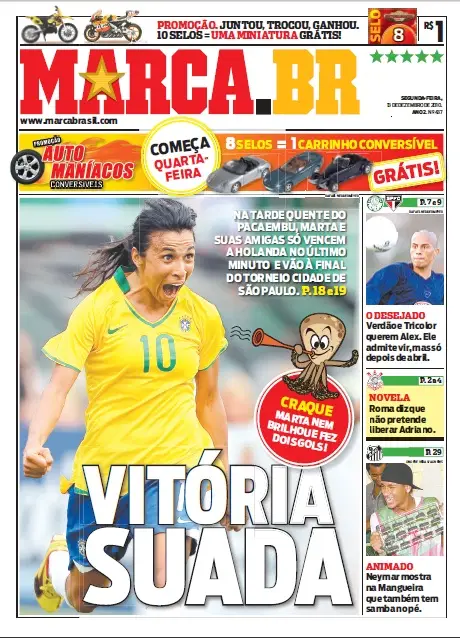 Jornal Marca.BR em PDF, Segunda, 13 de Dezembro de 2010 - SP