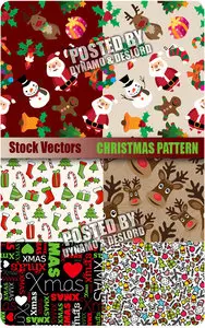 Christmas pattern - Stock Vectors