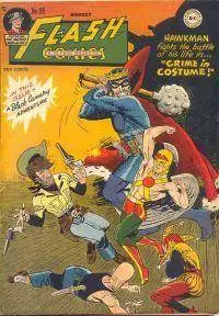 Flash Comics 1948-08 098 reprints Black Canary  Atom only