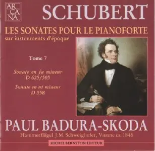 Schubert: Sonates pour le PianoForte Volume 7 - Paul Badura-Skoda