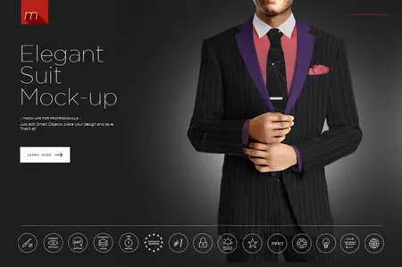 CreativeMarket - Suit Mock-up