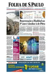 Jornal Folha de São Paulo - 2 de dezembro de 2013 - Segunda