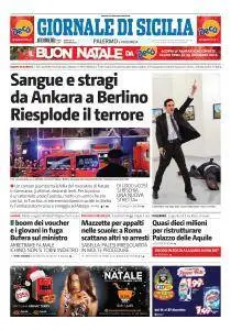 Giornale di Sicilia - 20 Dicembre 2016