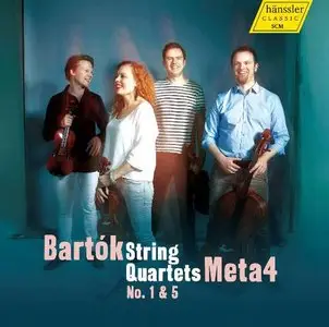 Meta4 - Bartok: String Quartets 1 & 5 (2014)