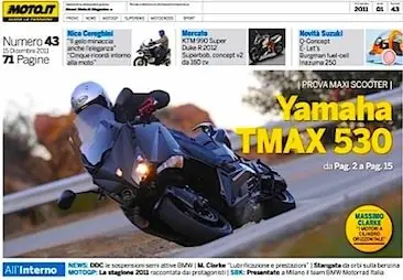 MOTO.IT N°43 - 15 Dicembre 2011 (Speciale Yamaha TMax 530)