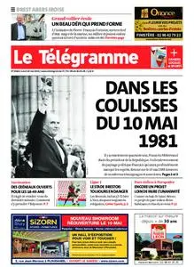 Le Télégramme Brest Abers Iroise – 10 mai 2021