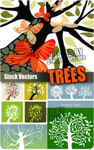 Trees - Stock Vectors
