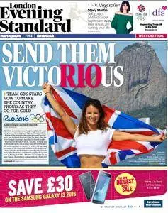 London Evening Standard - 5 August 2016