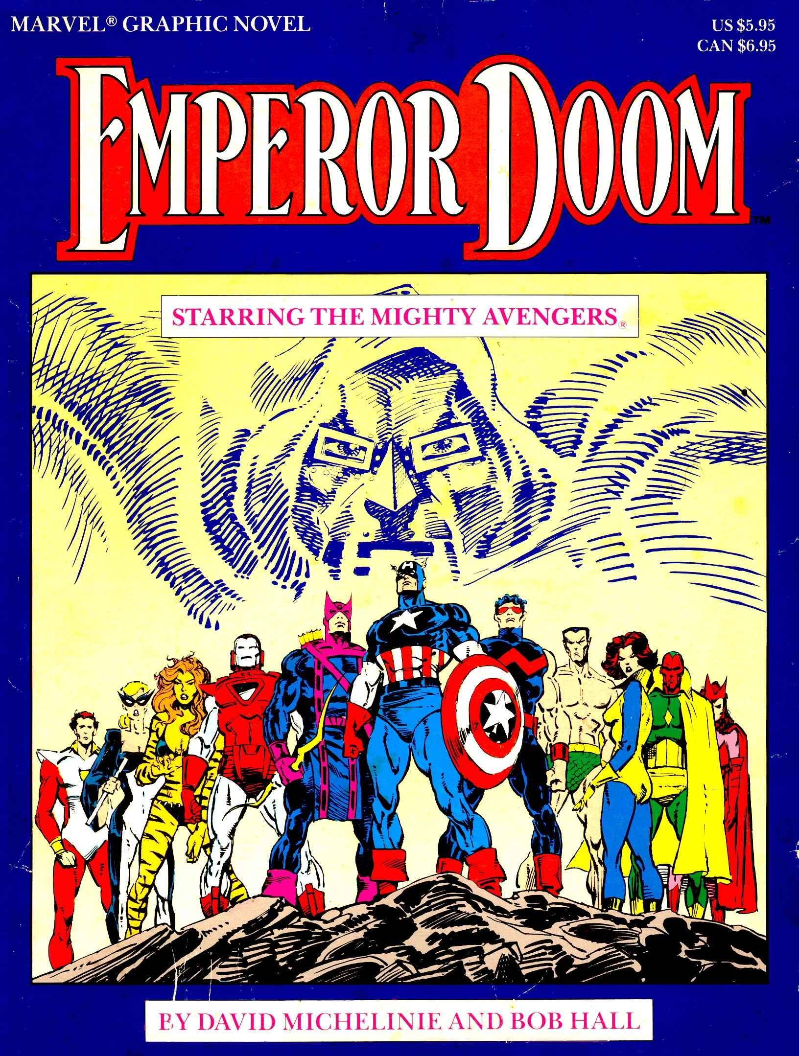 Marvel Graphic Novel 27 - Avengers - Emperor Doom 1987
