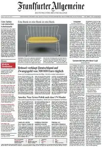 Frankfurter Allgemeine Zeitung vom Freitag, 01. Juni 2012