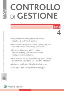 Controllo di gestione - Agosto 2018